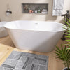 Elegant Oval Freestanding Soaking Tub