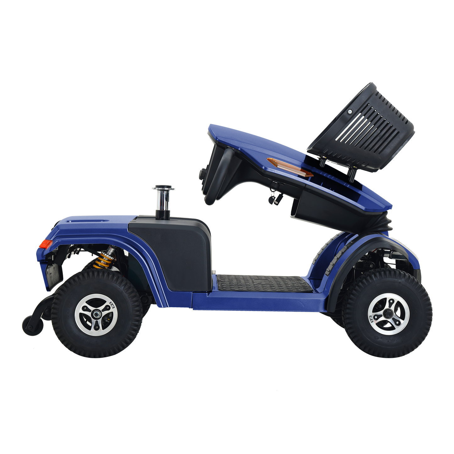 Blue Power Mobility Scooter