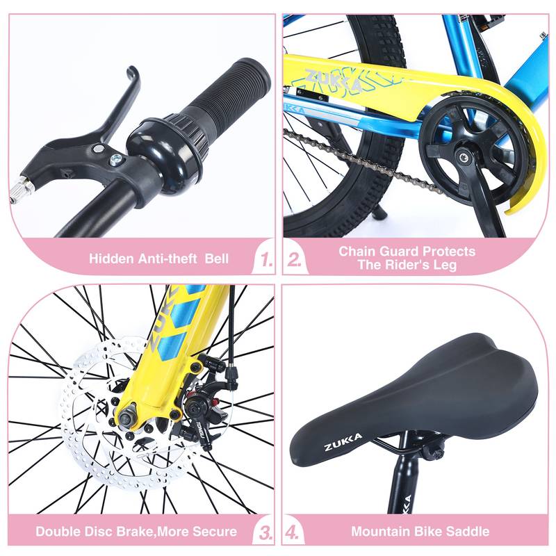 ZUKKA Kids' Mountain Bike – Adventure Awaits!