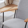 Cozy Rocking Chair with Adjustable Headrest