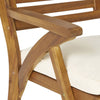 Charming Outdoor Wood Dining Chairs (Set of Two)