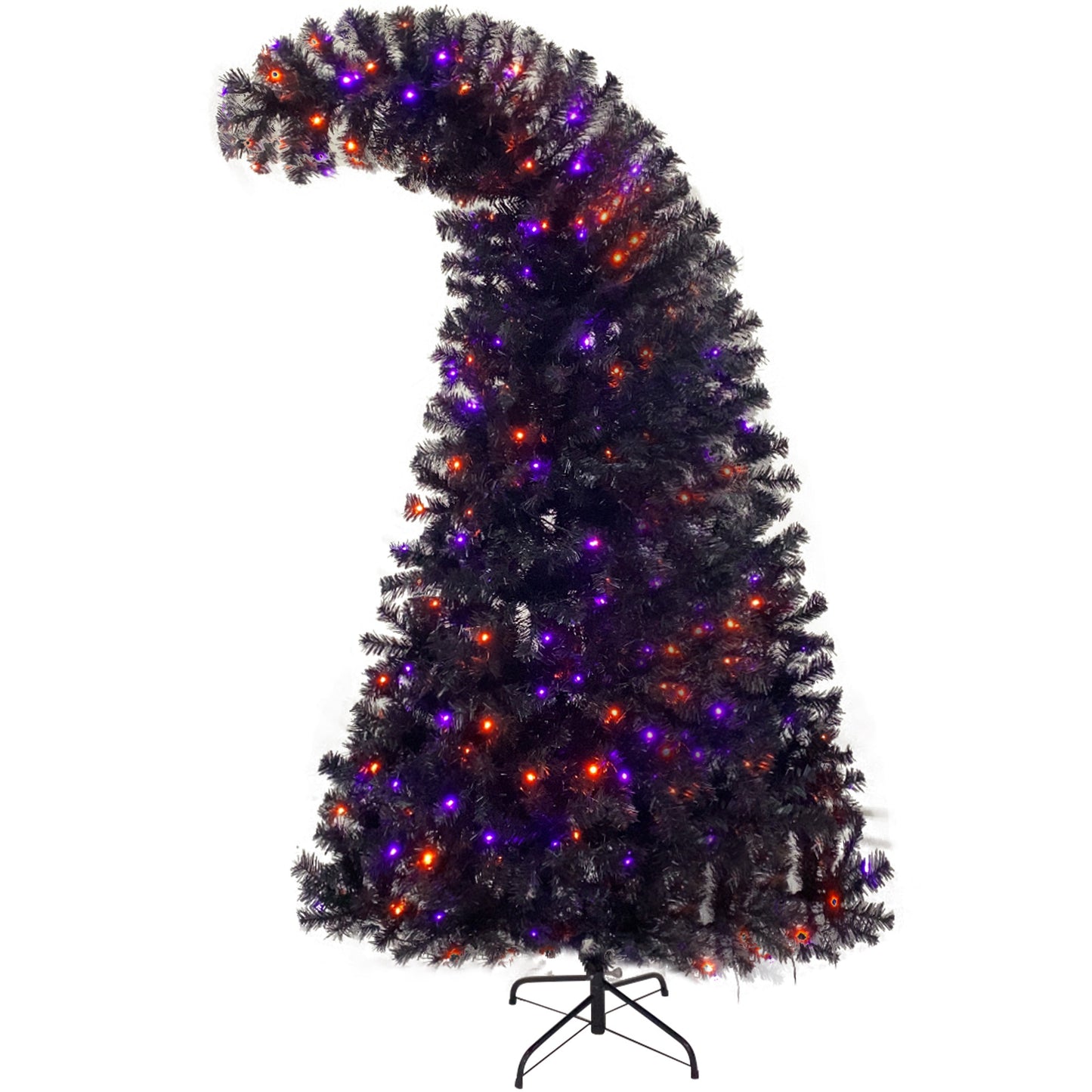 Bendable Grinch Christmas & Halloween Tree with LED Lights