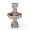 Charming Light Brown Outdoor Fountain