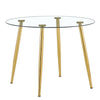Simply Chic Gold Leg Dining Table