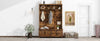 Rustic Charm Hall Tree with Storage and Hooks