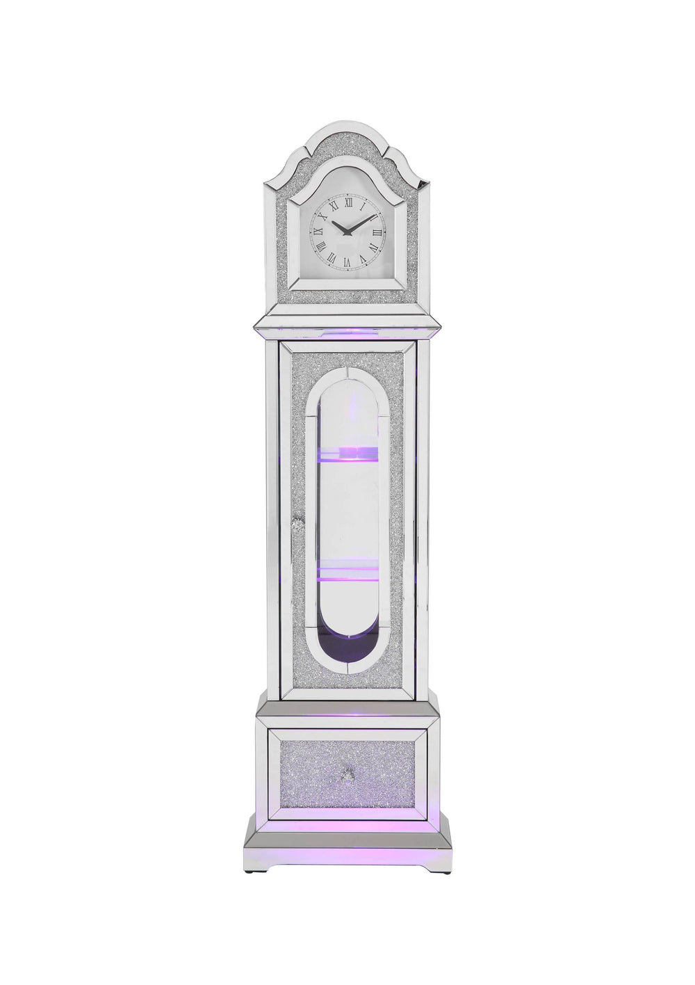 Radiant Noralie Grandfather Clock with LED & Sparkling Accents