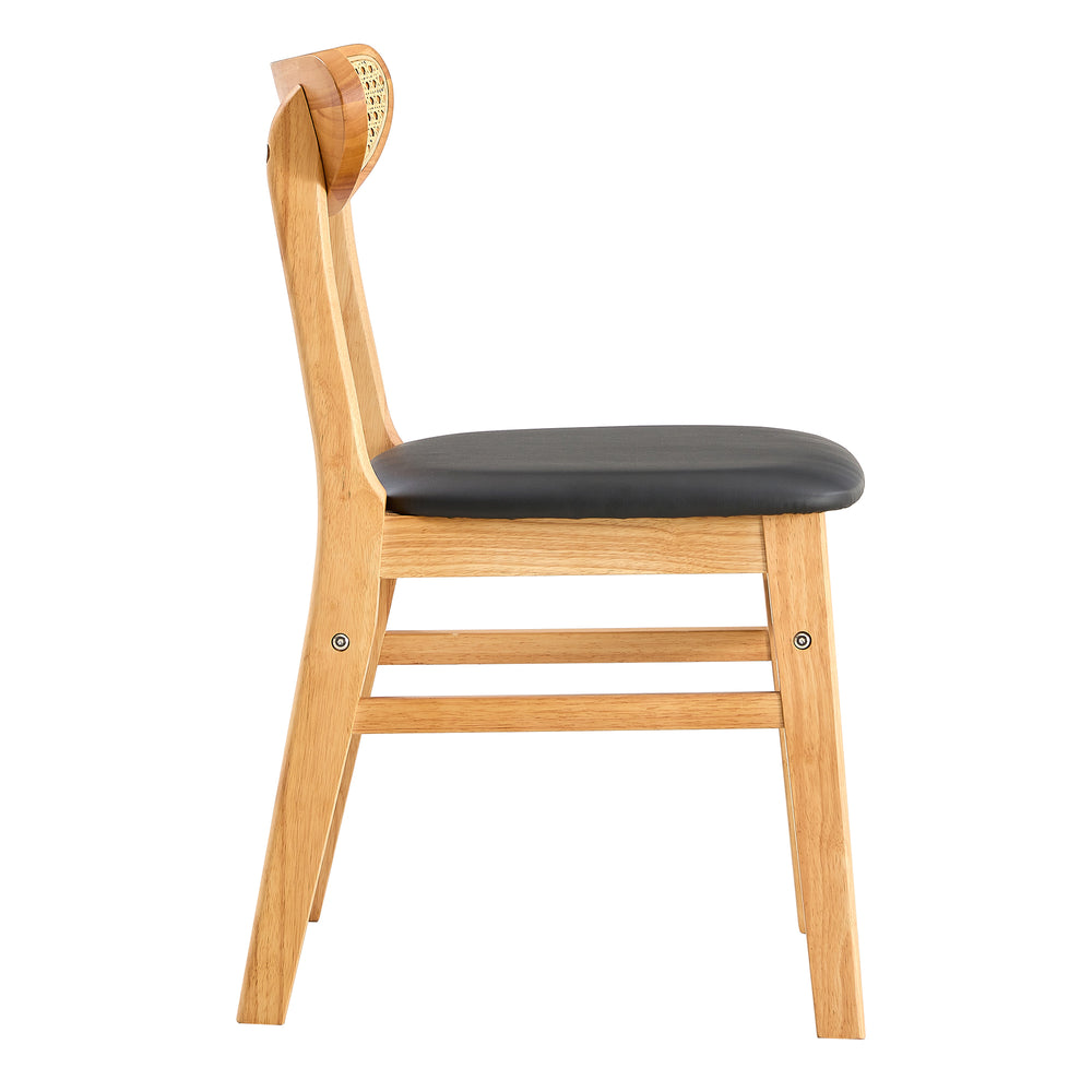 Chic Comfort Wood Dining Chair