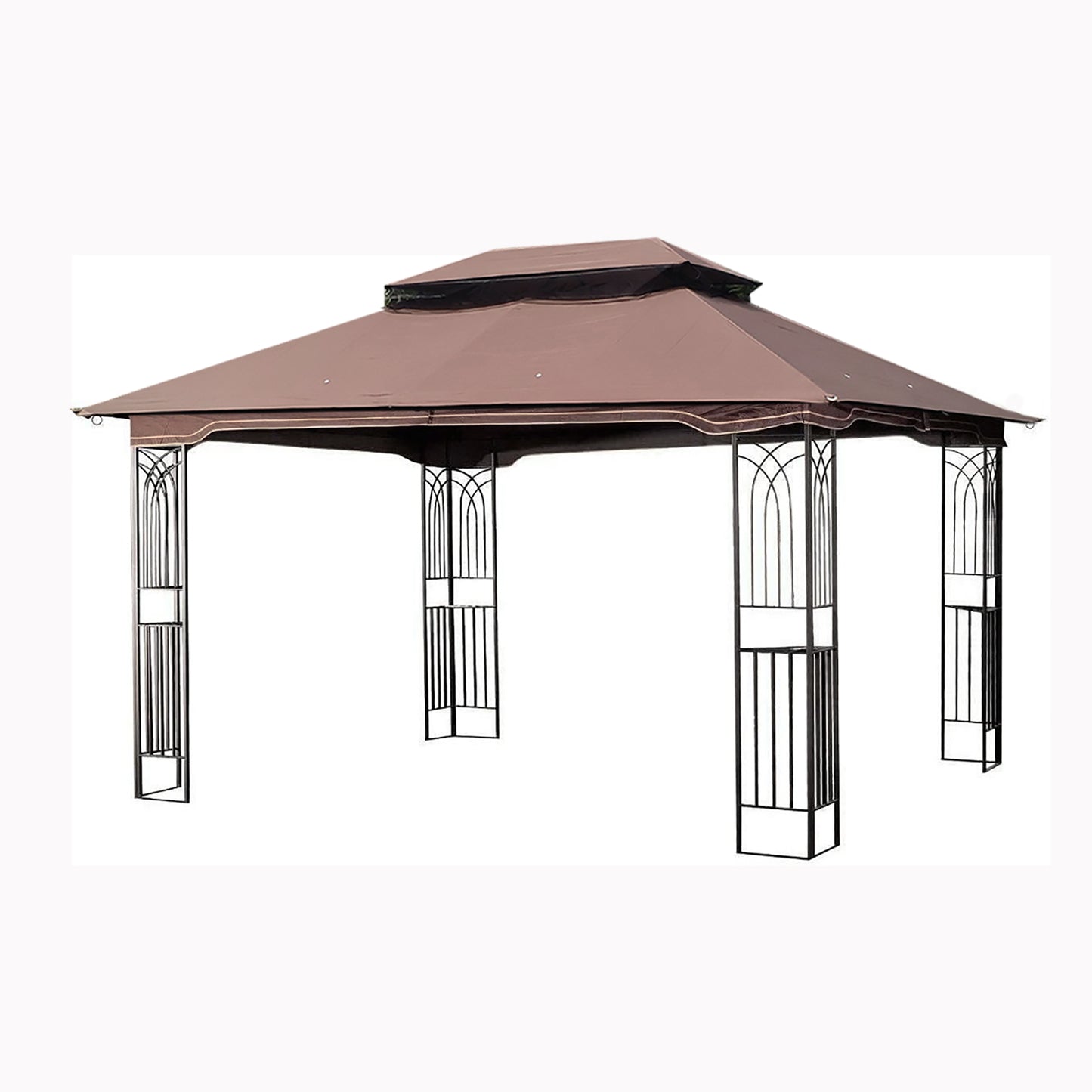 Cozy Garden Gazebo with Ventilated Roof & Mosquito Net