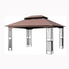 Cozy Garden Gazebo with Ventilated Roof & Mosquito Net