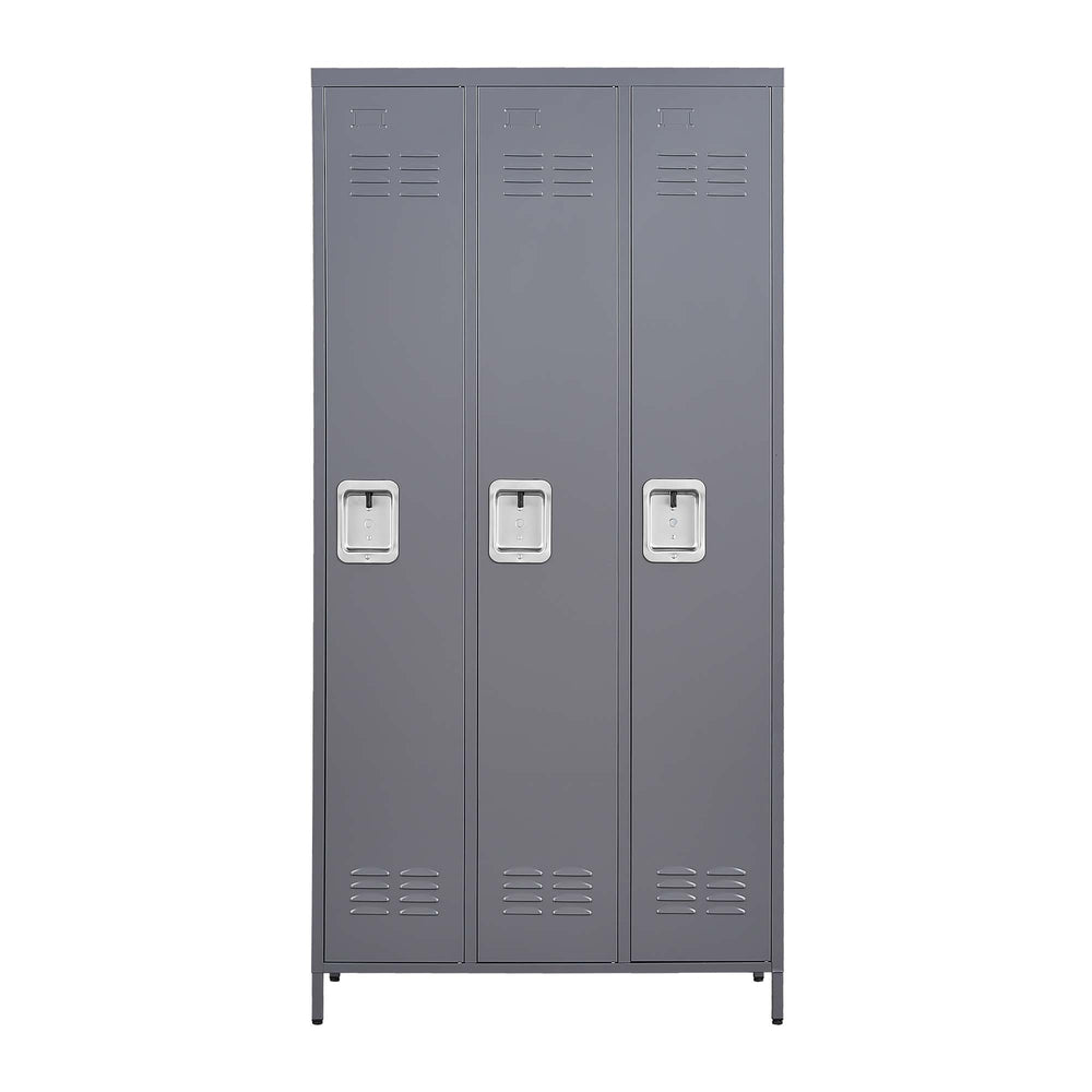 Stylish Metal Lockers with Secure Lock for Home, Gym, Office, and More!