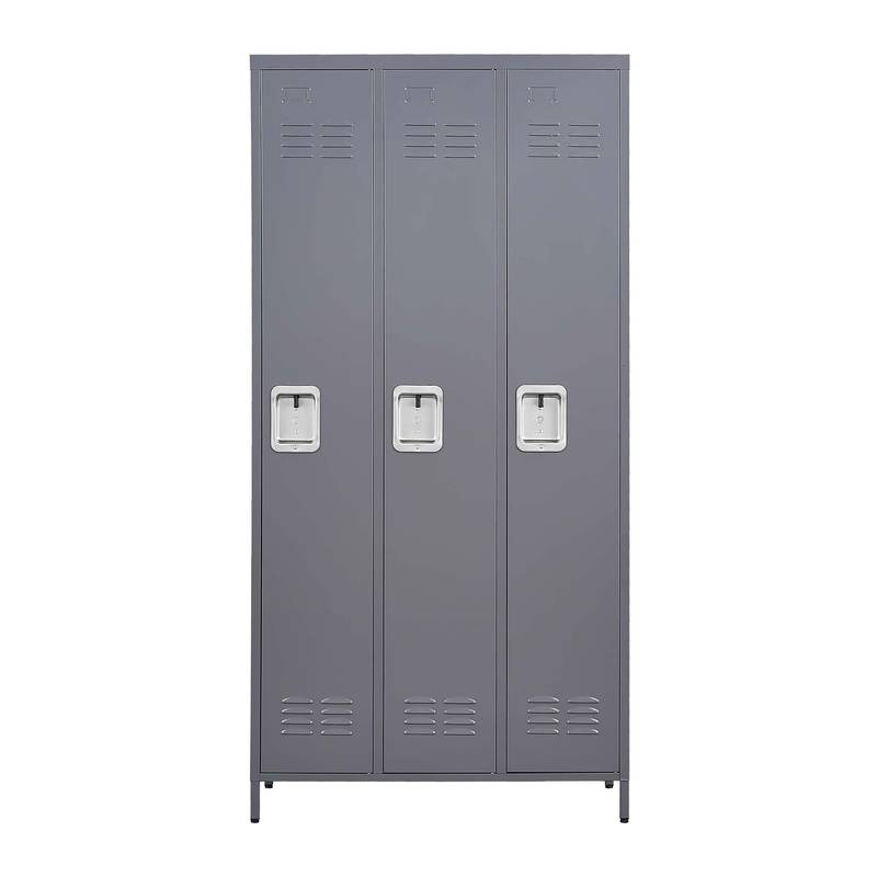 Stylish Metal Lockers with Secure Lock for Home, Gym, Office, and More!