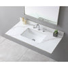 Elegant Carrara Stone Bathroom Vanity Top