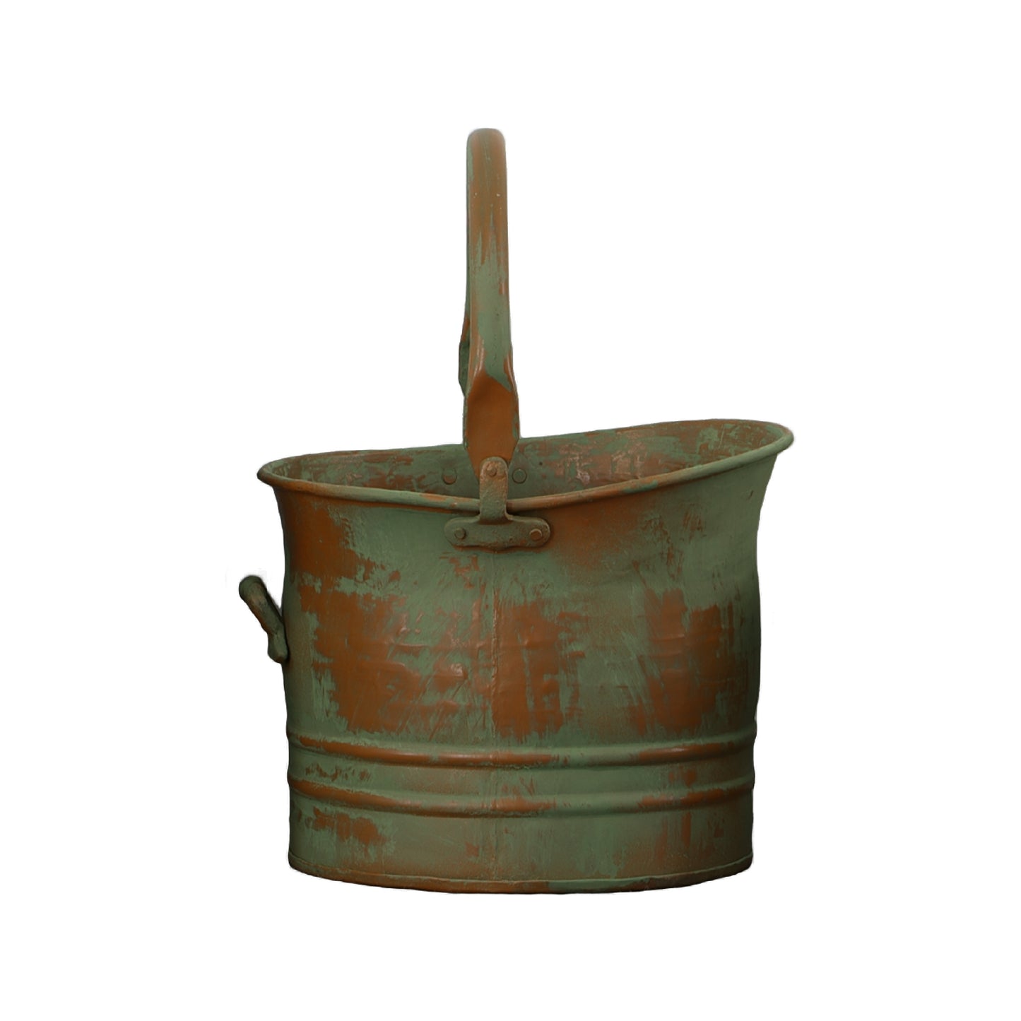 Charming Rustic Bucket Planters - Set of Three