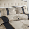 Cozy Jacquard Comforter Set with Pillows