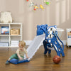 Cozy Indoor Slide & Hoop for Toddlers