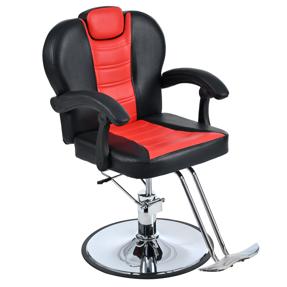 Stylish Reclining Salon Chair for Hair Stylists