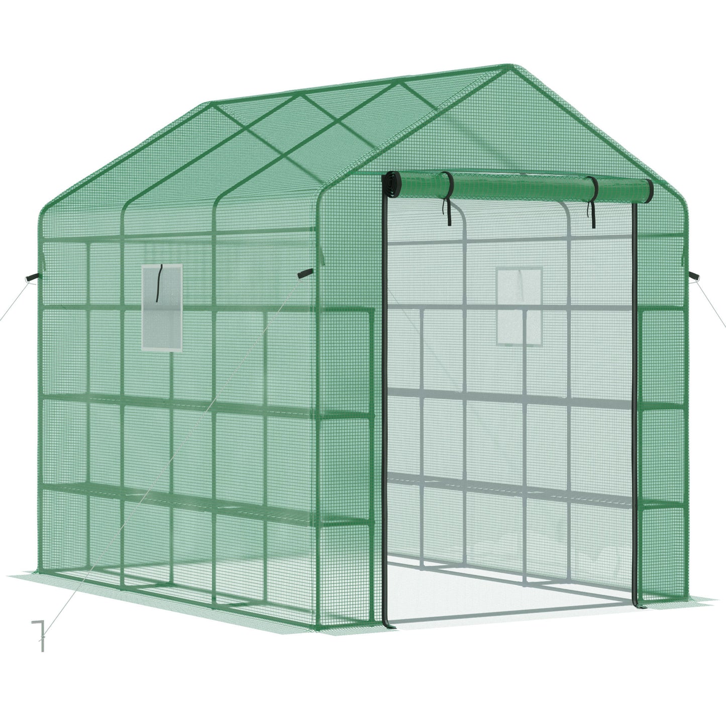 Garden Haven Walk-In Greenhouse - Perfect for Plants and Blooms!