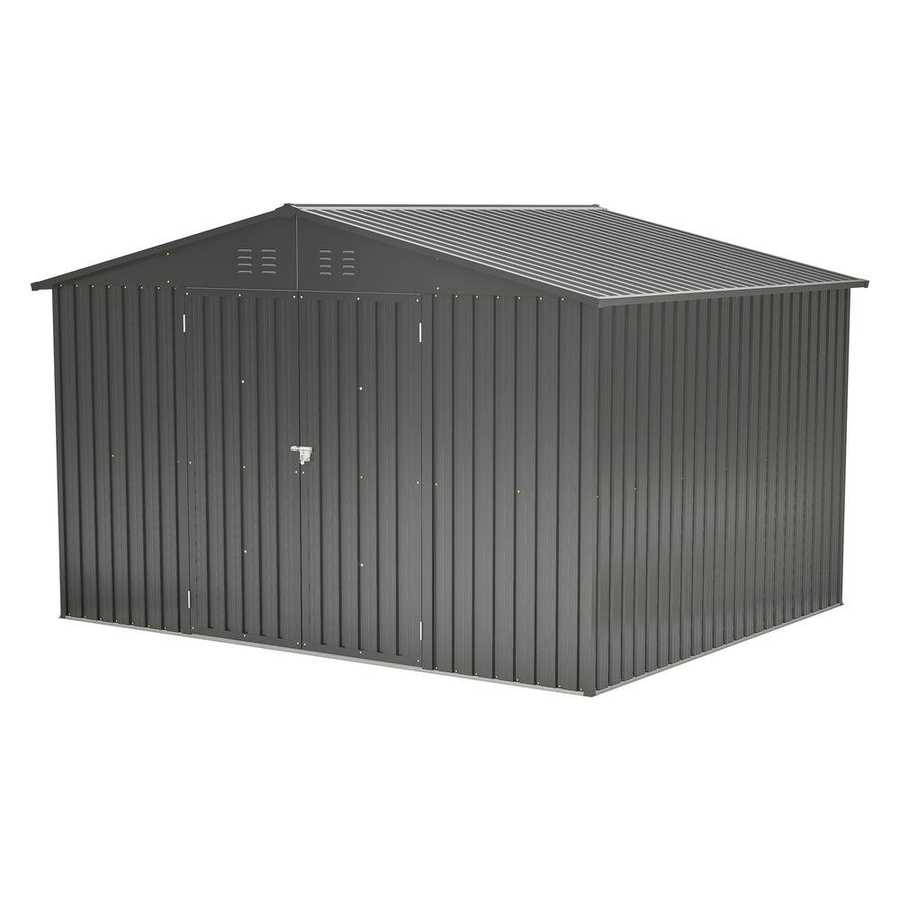 Weatherproof Metal Garden Shed - Secure Outdoor Storage Solution