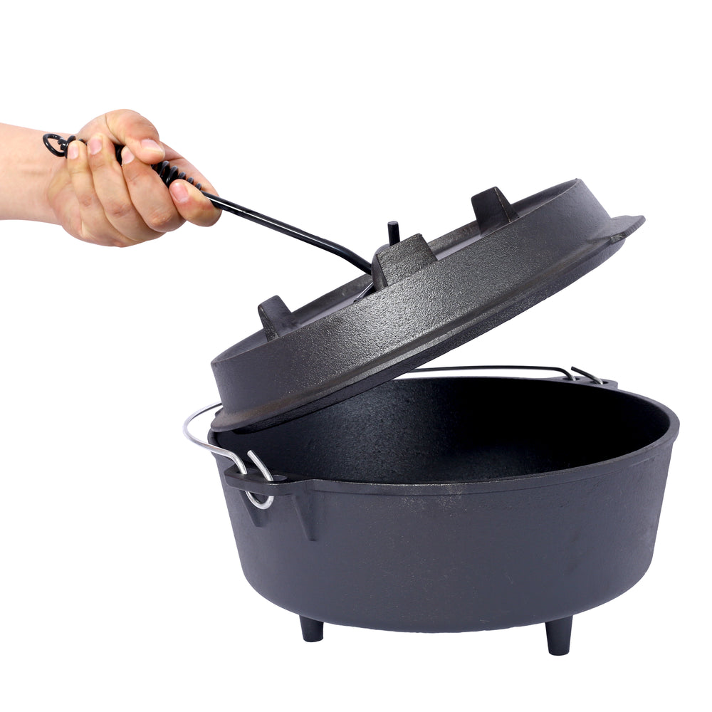 Campfire Cast Iron Dutch Oven with Lid