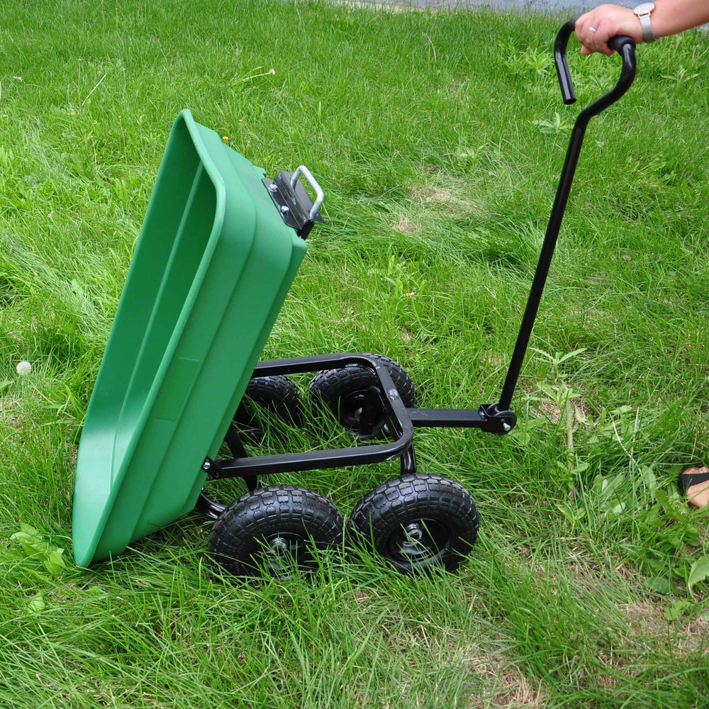 Green Glide Garden Dump Truck