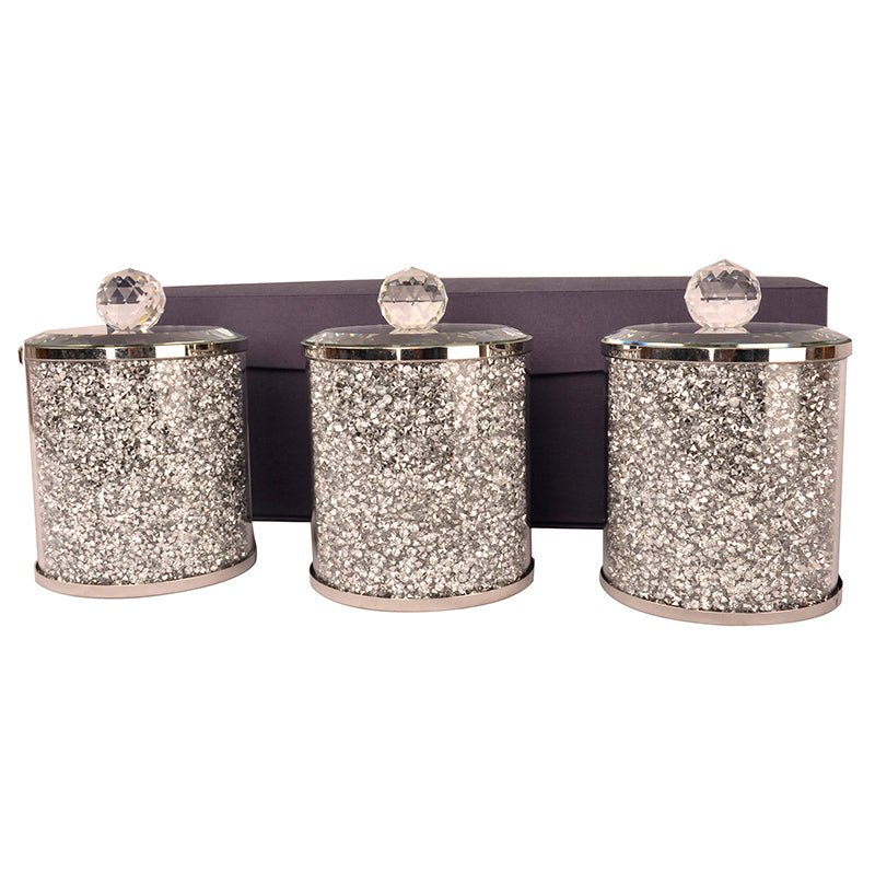 Glamorous Crushed Diamond Tea & Coffee Set