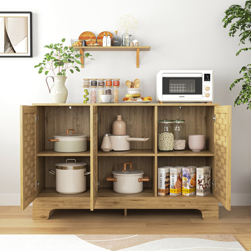 Stylish Storage Sideboard with Adjustable Shelves