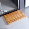 Natural Teak Shower Mat - Slip-Resistant Spa Comfort