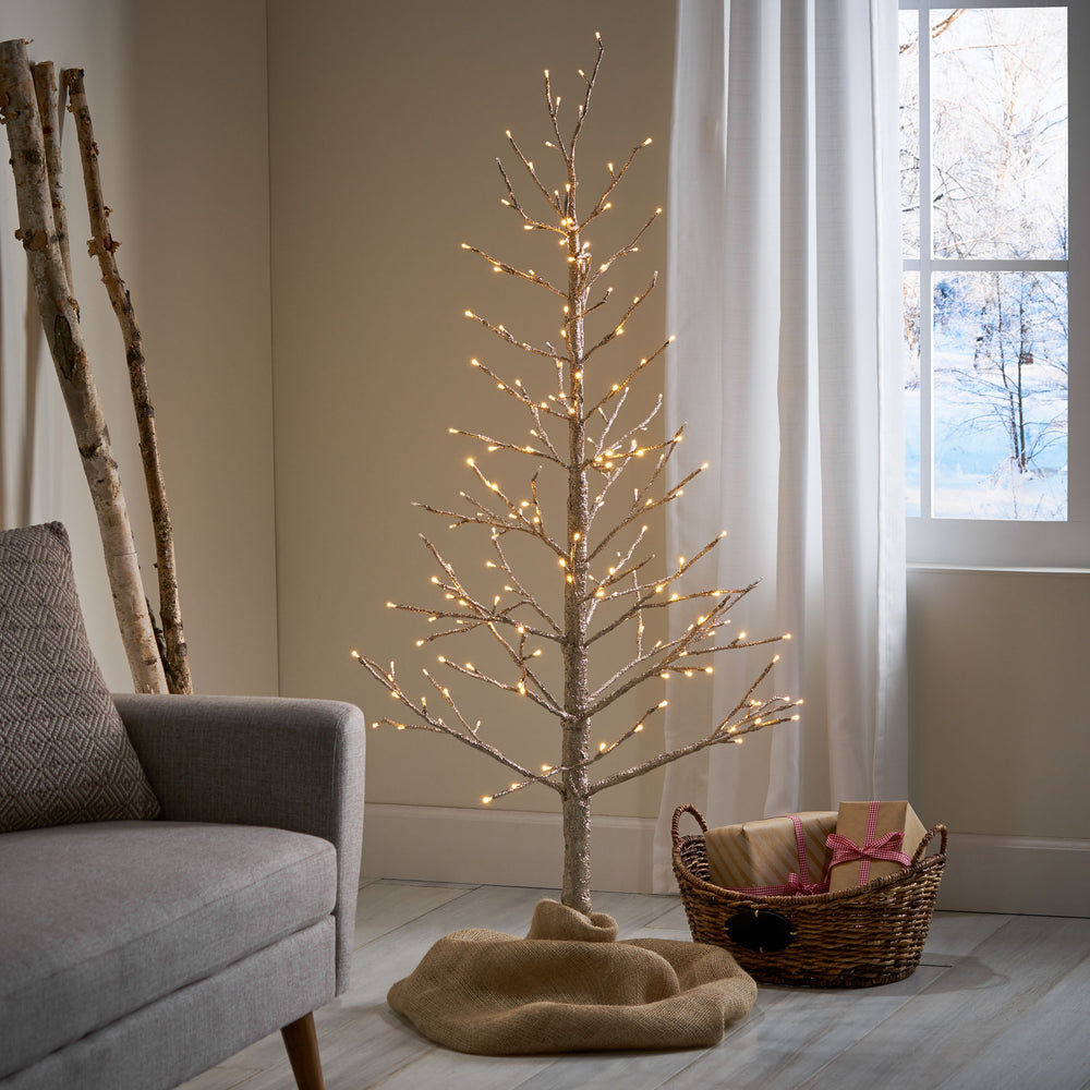 Shimmering Paper LED Tree