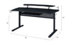 ACME Vildre Black Gaming Table with USB Charging