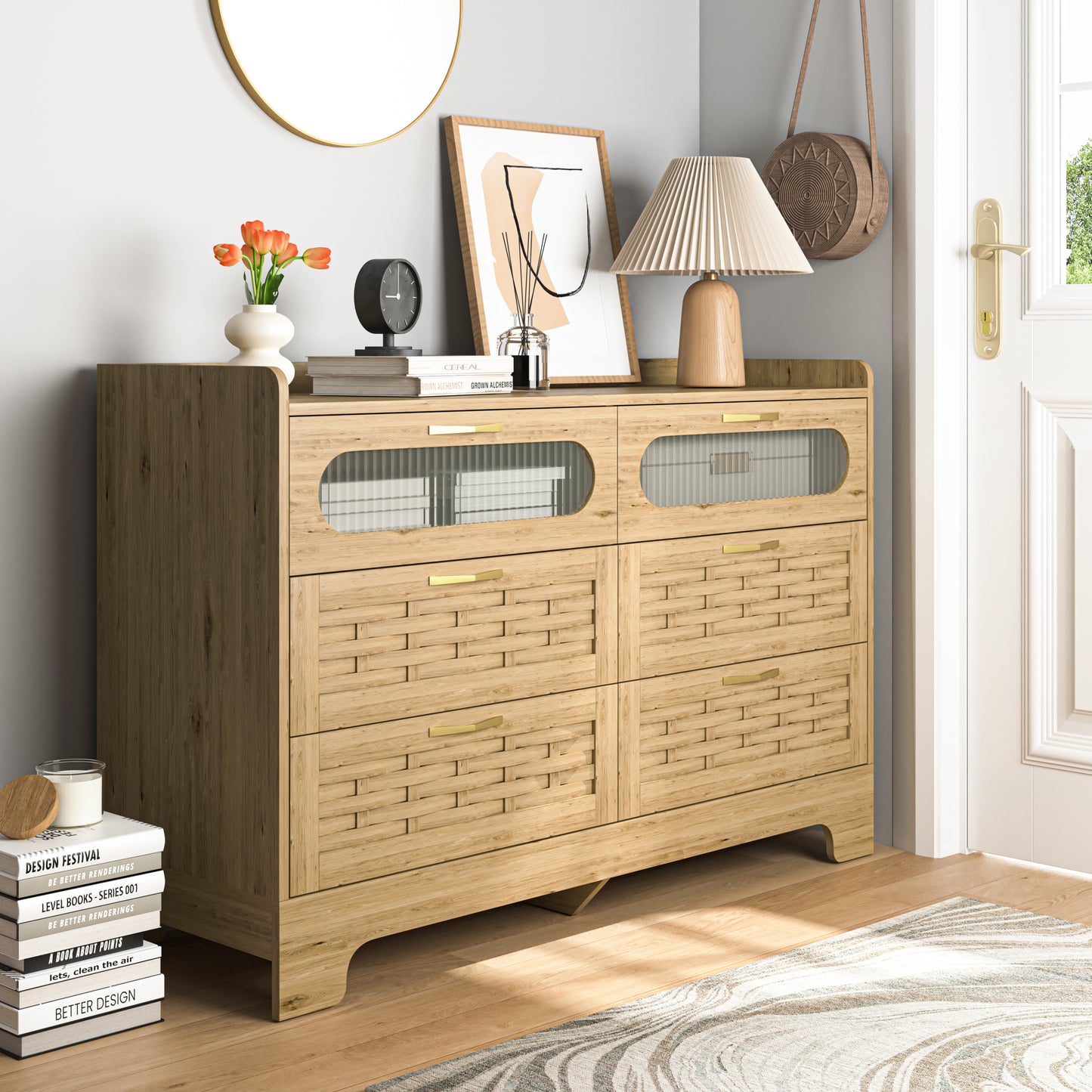 Stylish Six-Drawer Dresser for Every Room