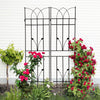 Stylish Metal Garden Trellis Set for Climbing Plants