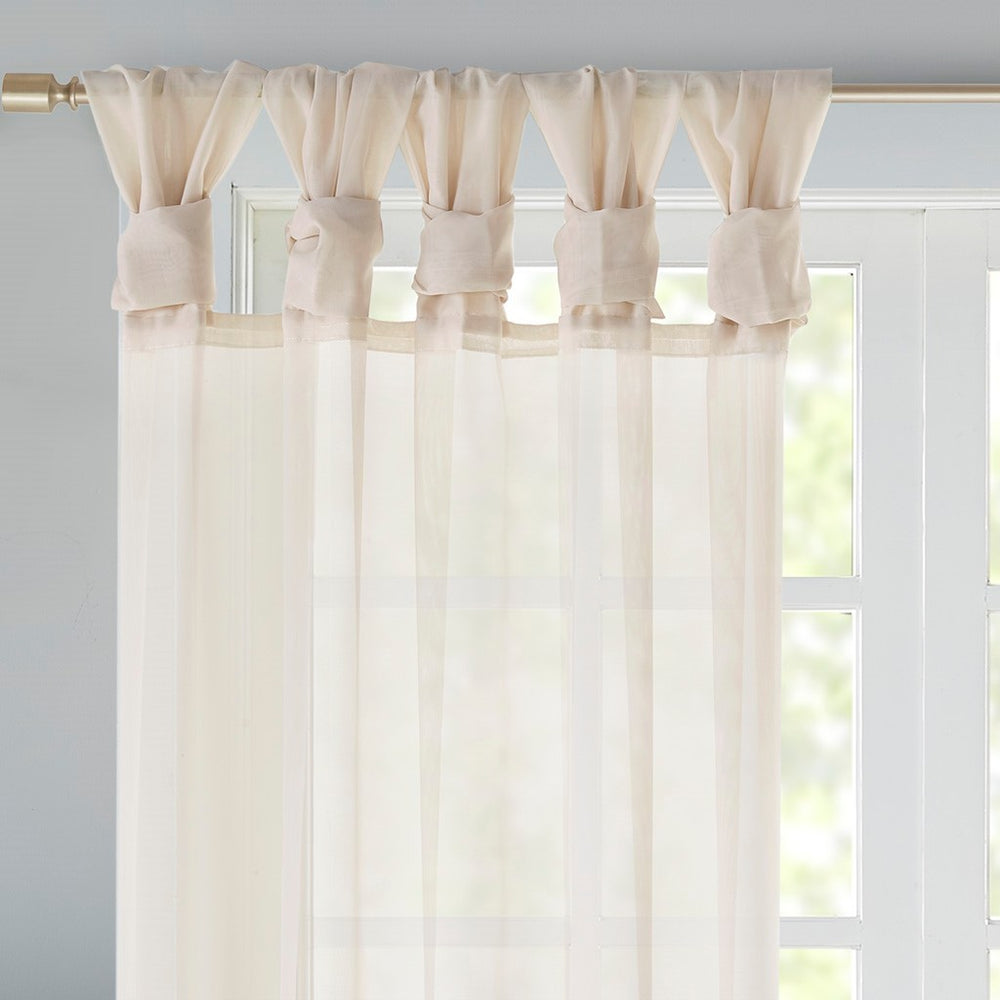 Twisted Breeze Sheer Curtains