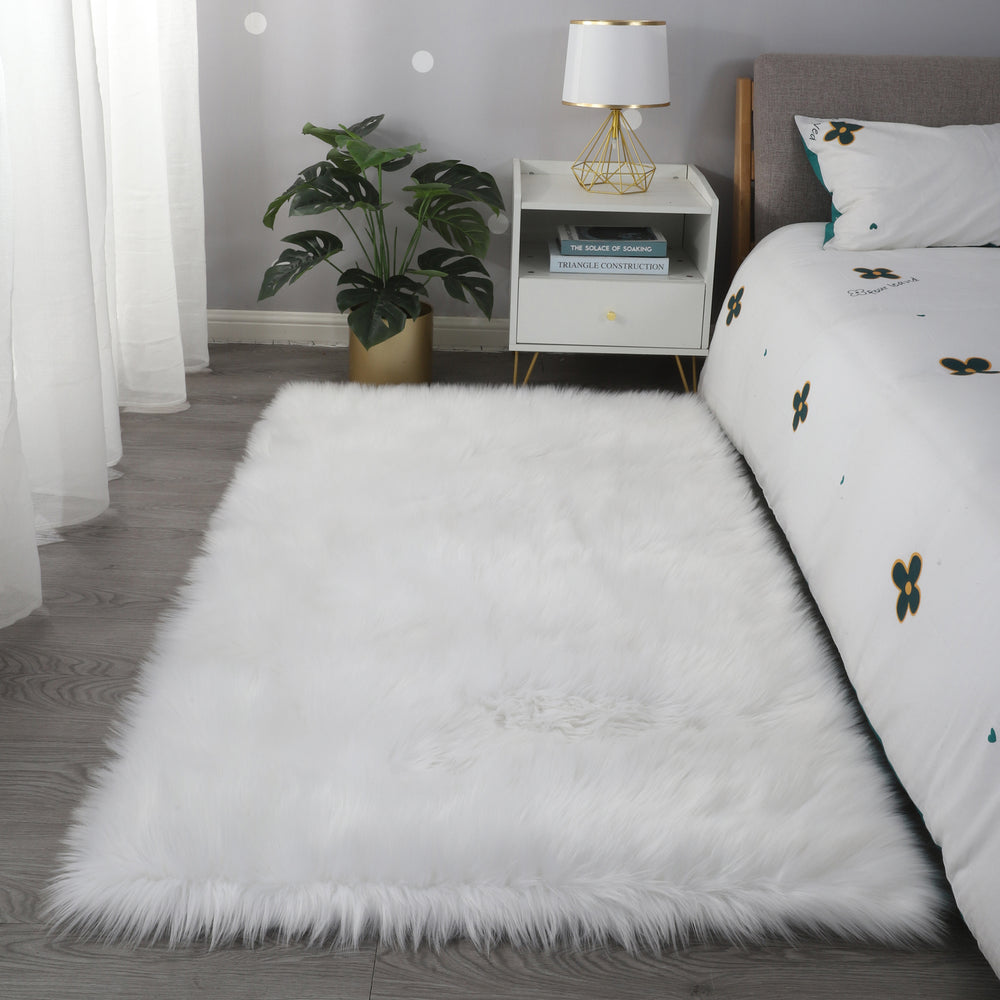 Snuggle Soft Faux Fur Area Rug