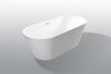 Chic Oval Acrylic Freestanding Bathtub