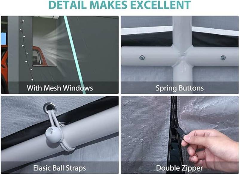 Ultimate Heavy-Duty Carport Canopy – Your All-Season Vehicle Shelter!