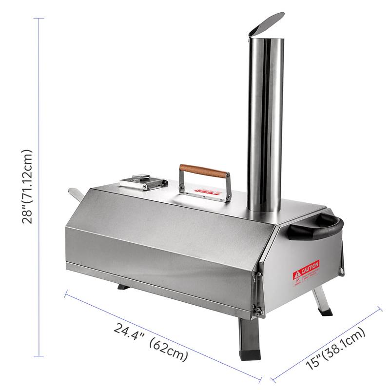 Sizzle & Serve: Portable Wood-Fired Pizza Oven