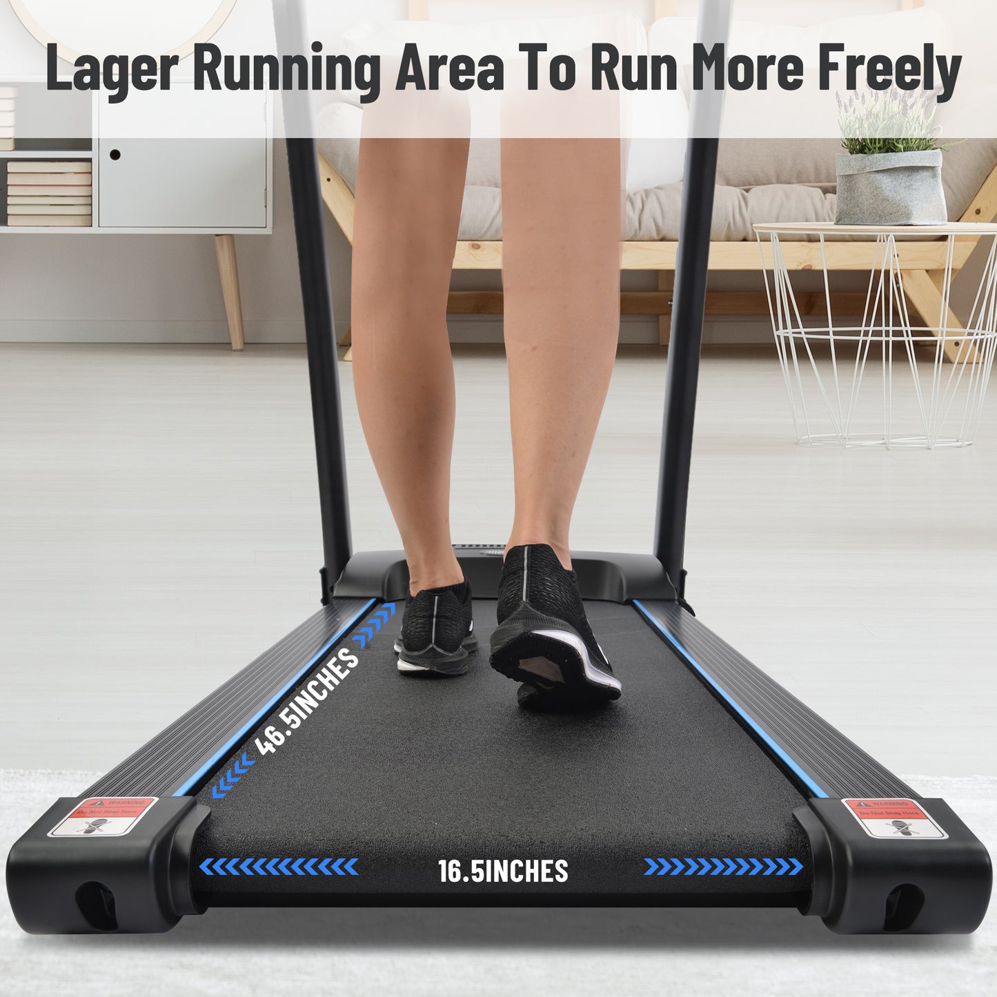 Ultimate Home Treadmill with Speakers and Adjustable Incline