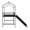 Slide & Write Metal Loft Bed