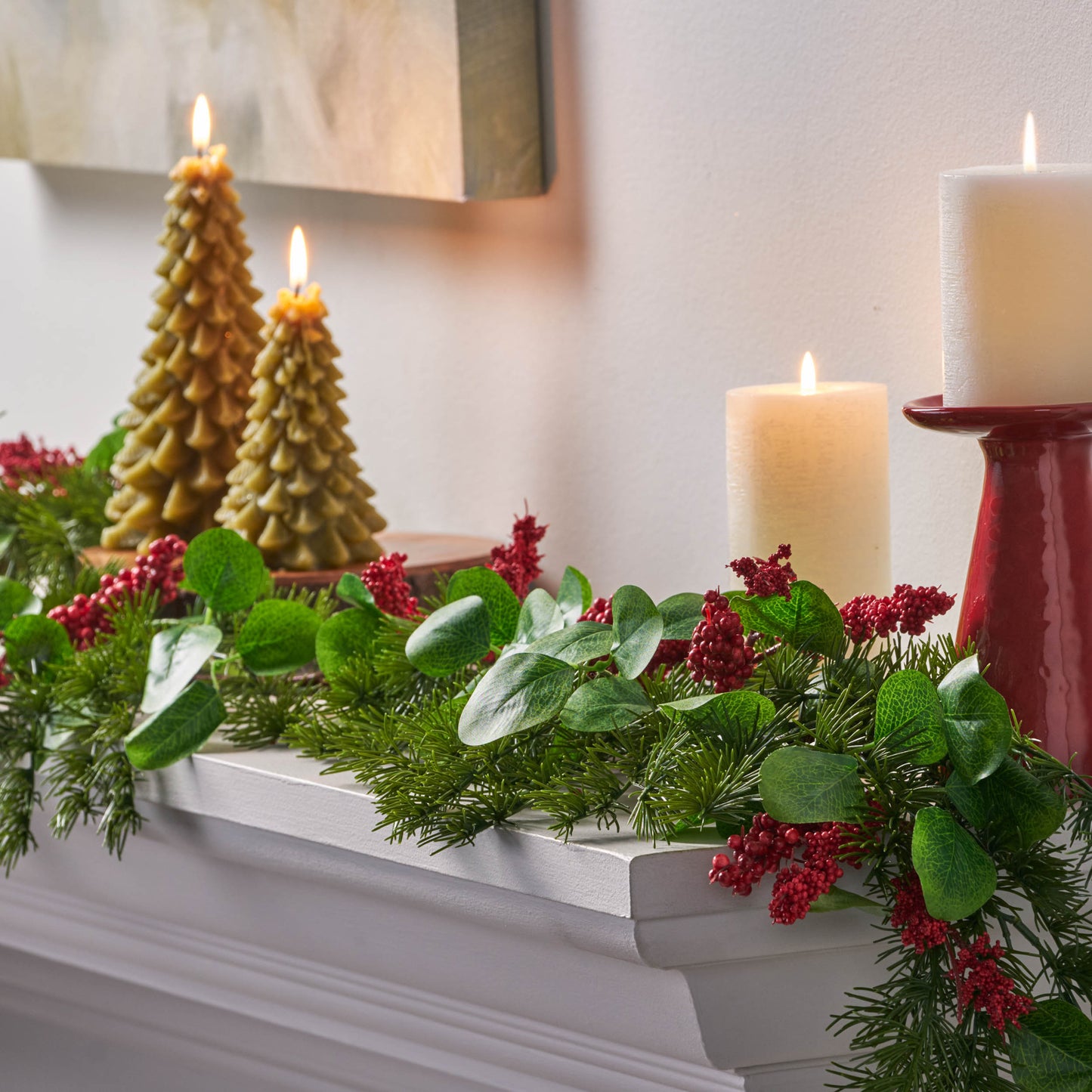 Lush Berry and Leaf Garland