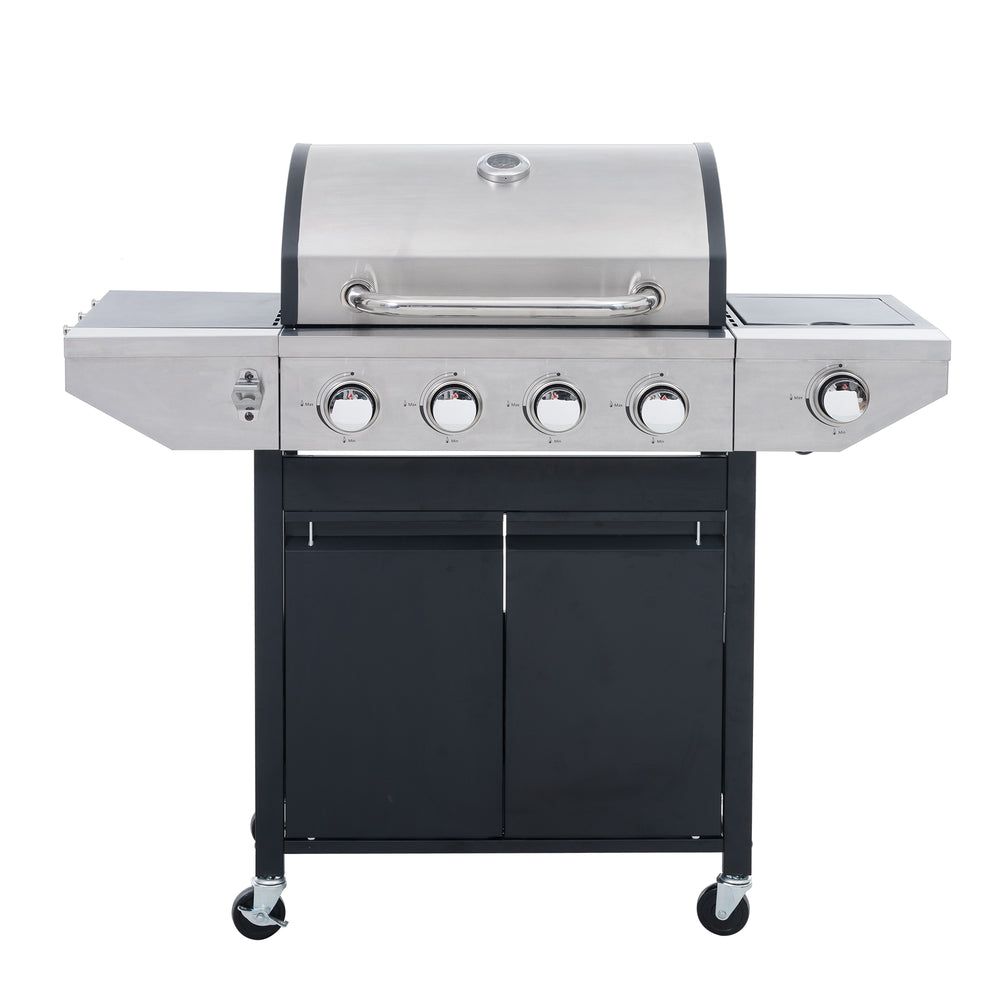 Ultimate Stainless Steel Propane Grill with Side Burner