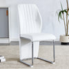 Chic White Dining Chair Set