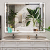 GlowSmart LED Bathroom Mirror - Adjustable Lighting & Anti-Fog Touch Control