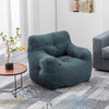 Cozy Green Teddy Bean Bag Chair