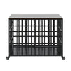 Stylish Heavy Duty Dog Crate with Wheels