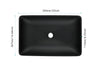 Sleek Black Vessel Sink Set