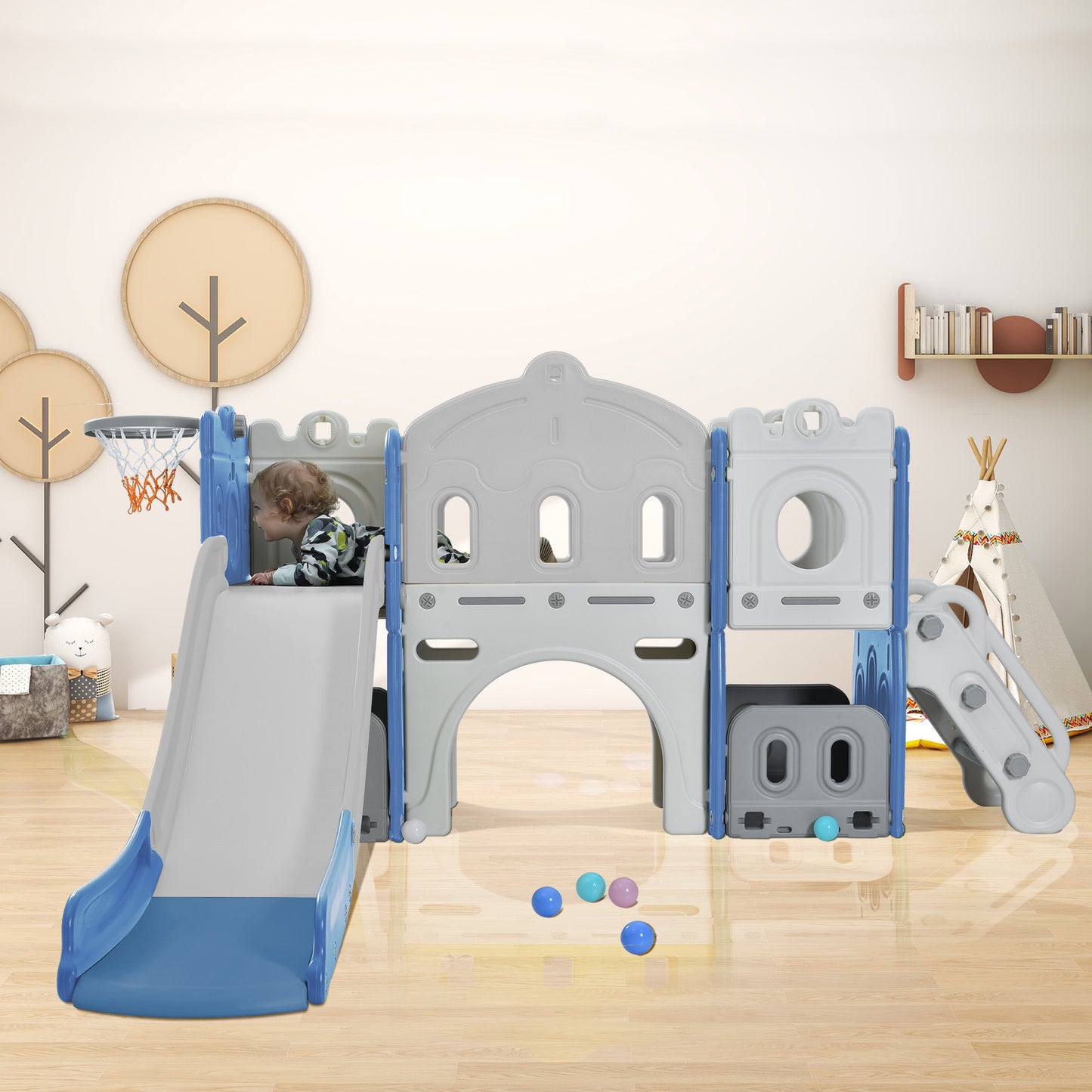 Castle Slide Adventure Playset