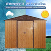 Cozy Coffee Outdoor Storage Shed