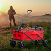 Colorful Foldable Garden Trolley & Picnic Wagon