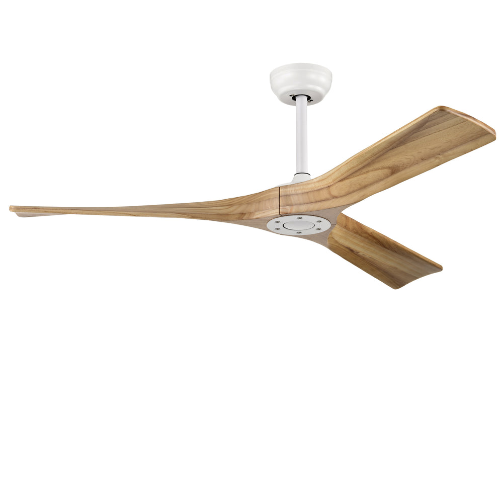 Sleek White Ceiling Fan with Remote - Perfect for Any Room!