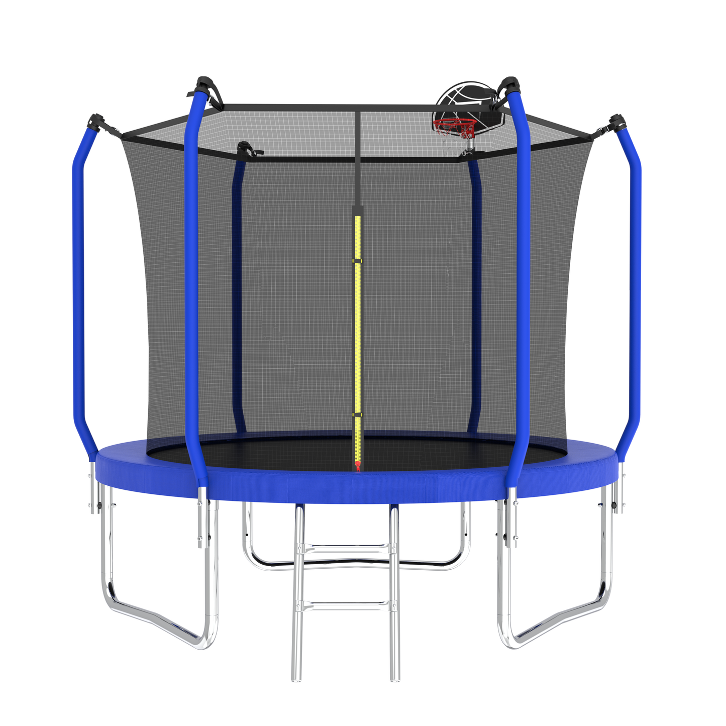 Bounce & Shoot Trampoline with Safety Net